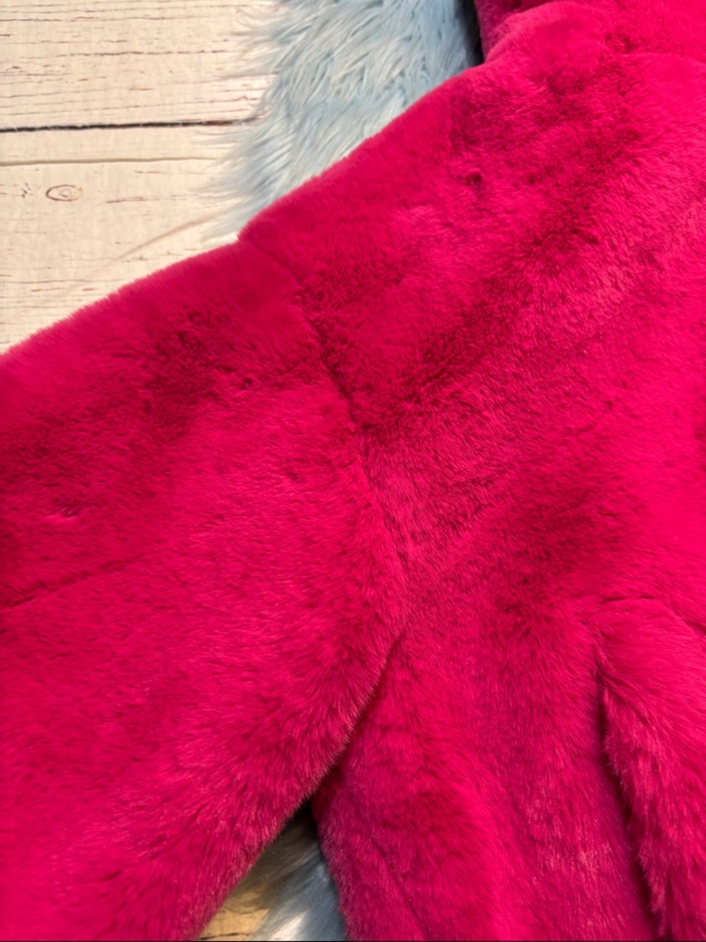 Pro Standard LA Dodgers MLB Faux Fur Pink Jacket sz XL - Picture 5 of 10